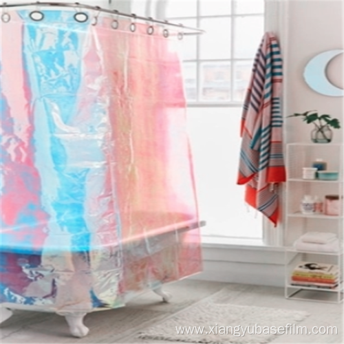 Bathroom Curtains Adorn PET Rainbow Decorating Base Film